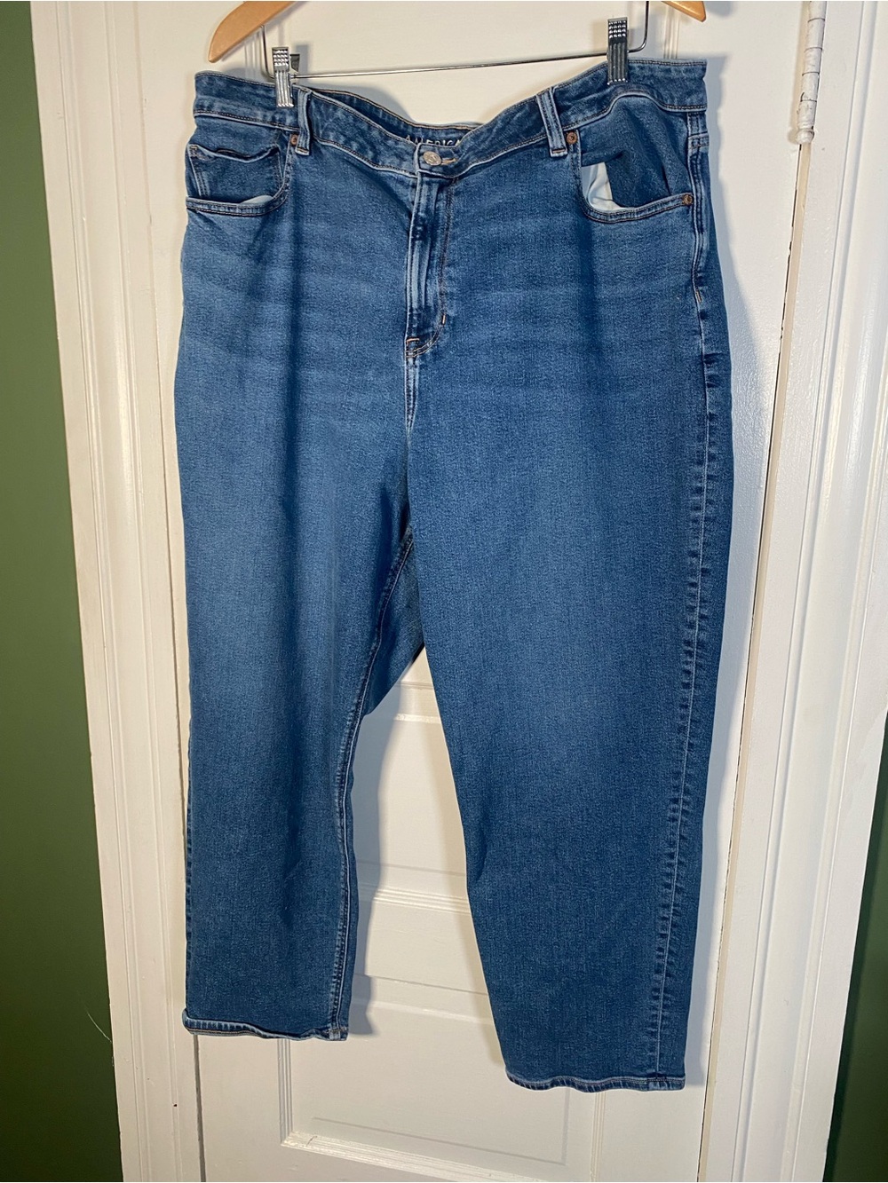 American Eagle Outfitters High Rise Blue Jeans